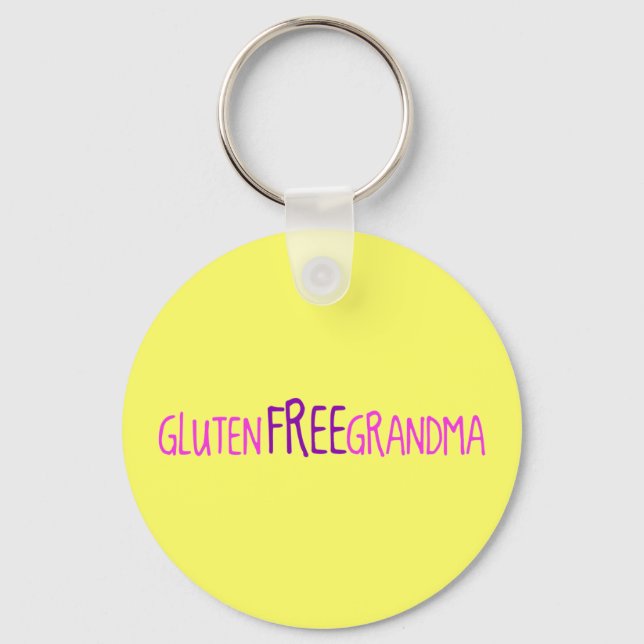 Gluten Free Grandma Nyckelring (Framsida)