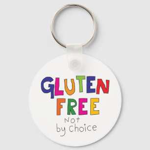 Gluten Free, inte valfritt coeliac Nyckelring