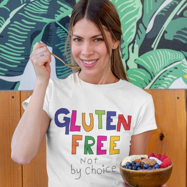 Gluten Free, inte valfritt coeliac T Shirt (Skapare uppladdad)