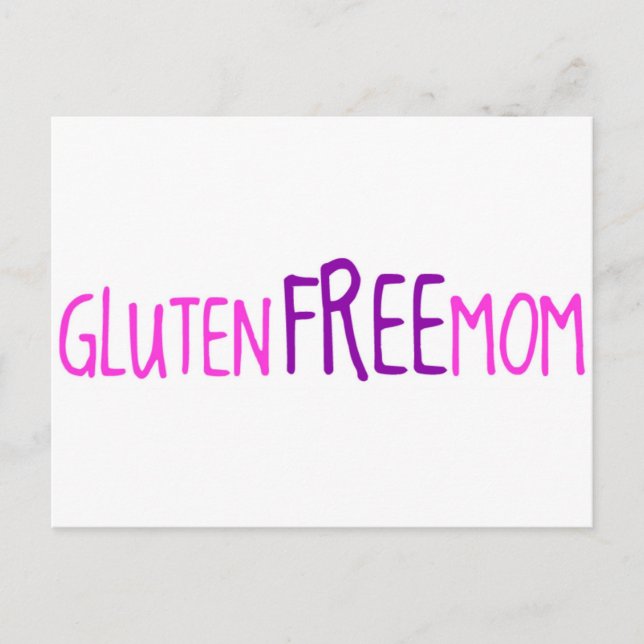 Gluten Free Mamma Vykort (Framsida)
