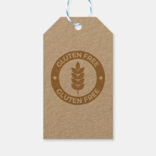 Gluten Free Presentetikett