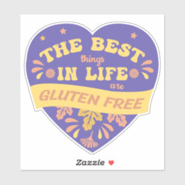 Gluten Free Quote Roligt Celiac Coeliac Klistermärken