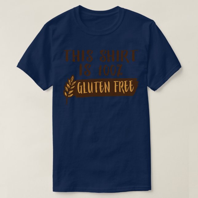 Gluten Free Shirt 1 T Shirt (Design framsida)