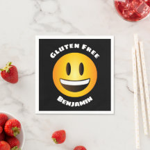 Gluten Free Smiling Emoji
