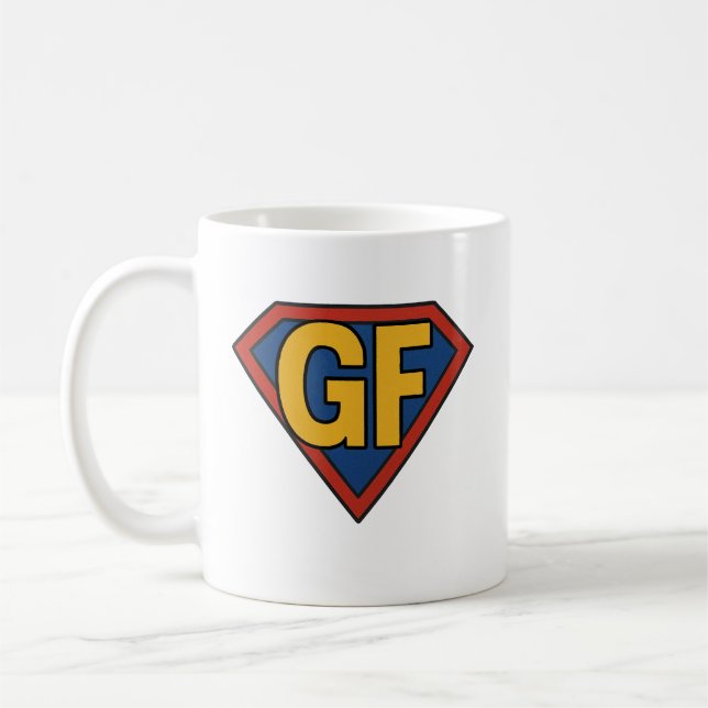 Gluten Free superhjälte Kaffemugg (Vänster)