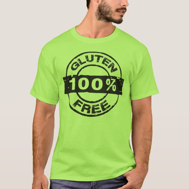 Gluten-Fri 100% T-shirt (Framsida)