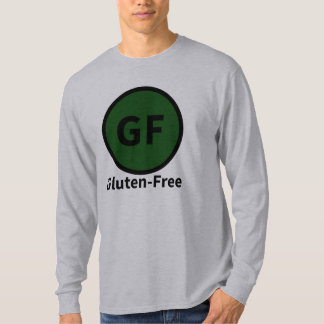 gluten-fri vård- etikett t shirt