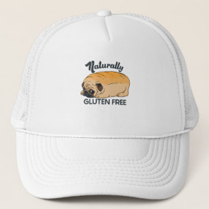 GLUTEN FRIE CUTE PUG BREAD KEPS