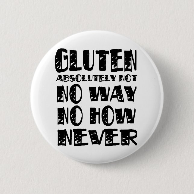 Gluten frigör inget långt inget hur aldrig knapp (Framsida)