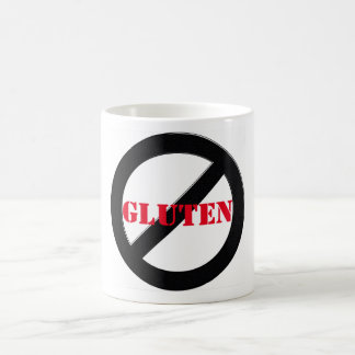 Gluten frigör muggen kaffemugg