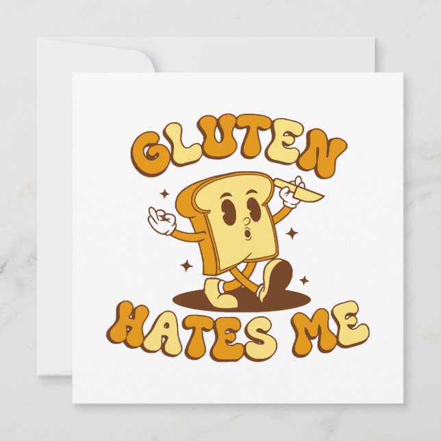 Gluten Hates Me (Framsida)