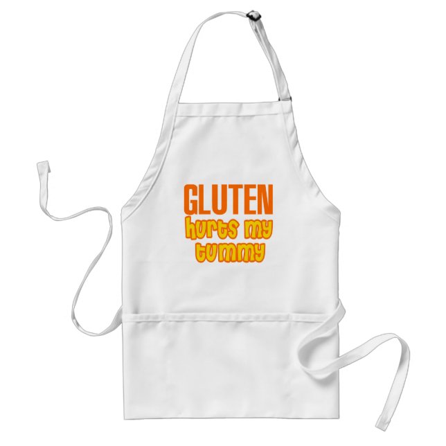 Gluten ontr min Tummy Förkläde (Framsidan)
