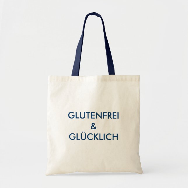 GLUTENFREI & GLÜCKLICH Tasche Tygkasse (Framsidan)