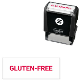 Glutenfri allergivänlig självfärgande stämpel