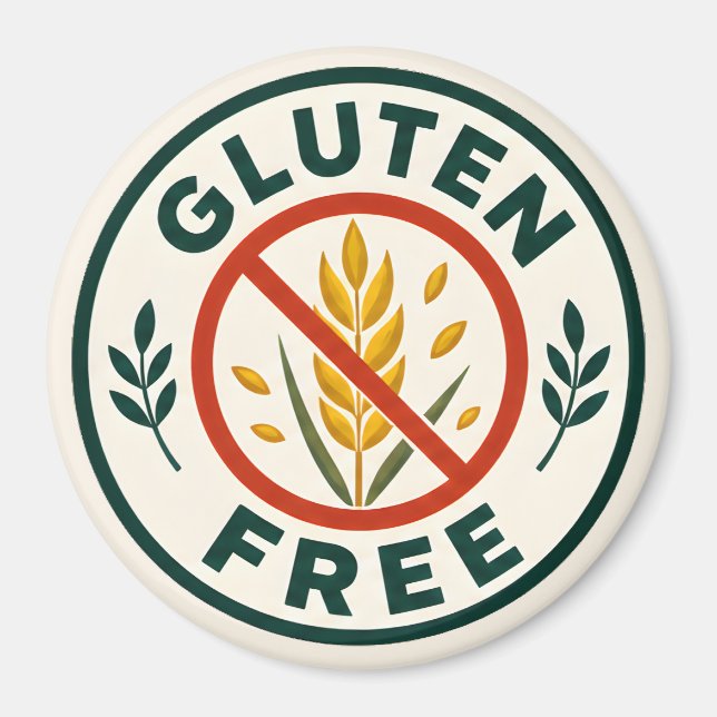 Glutenfri  magnet (Framsidan)