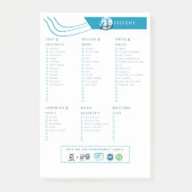 Glutenfri matlista | Inköpslista anteckningsblock