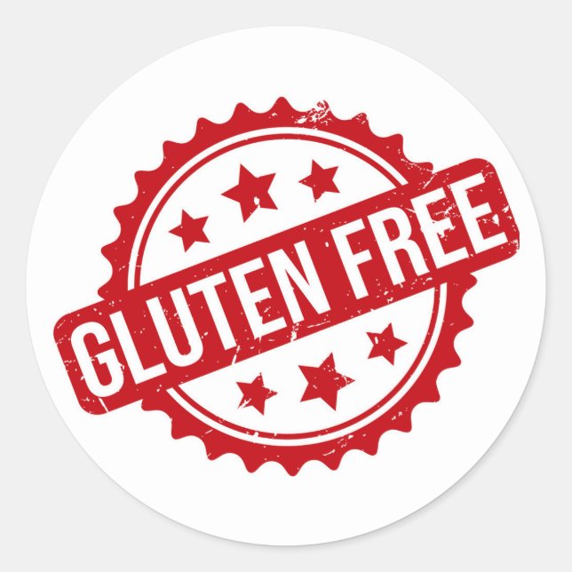 Glutenfri Runt Klistermärke (Framsida)