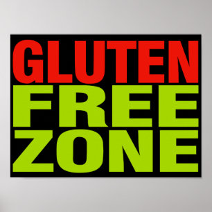 Glutenfri Zonare (celiaki) Poster
