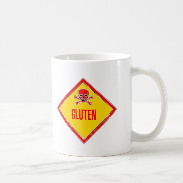 Glutengiftvarning Kaffemugg (Höger)