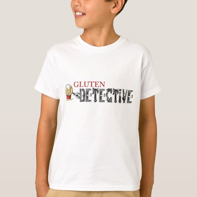 Glutenkriminalare T-shirt (Framsida)