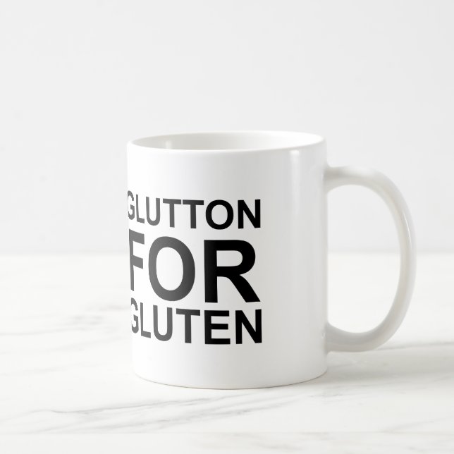 Glutton För Gluten Kaffemugg (Höger)