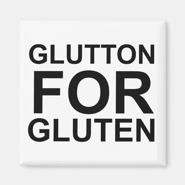 Glutton för luten magnet (Framsidan)