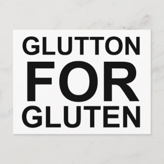 Glutton för luten vykort