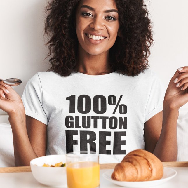 Glutton Free Diet Humor Tee (Skapare uppladdad)