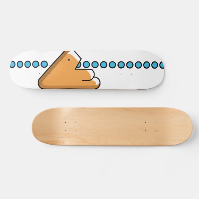 glutton mini skateboard bräda 18,5 cm (Horz)