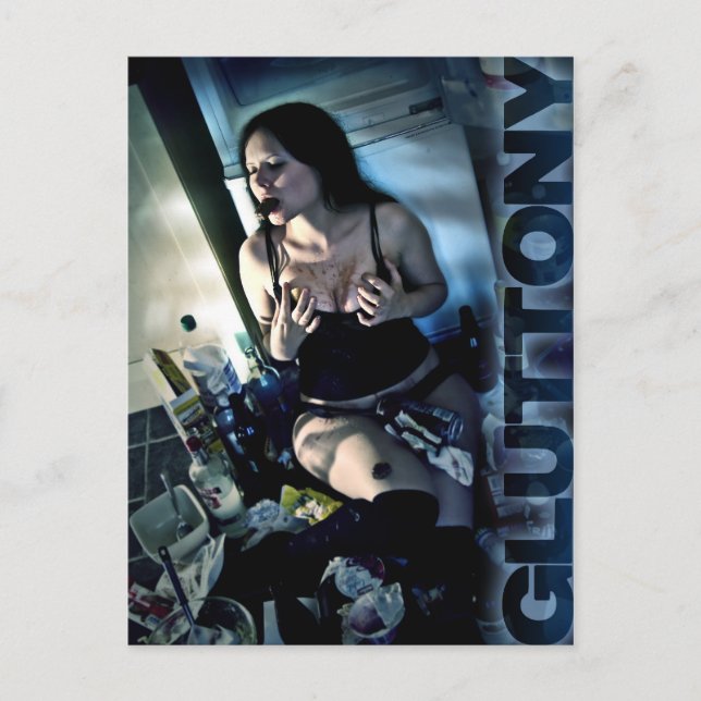 Gluttony Vykort (Framsida)