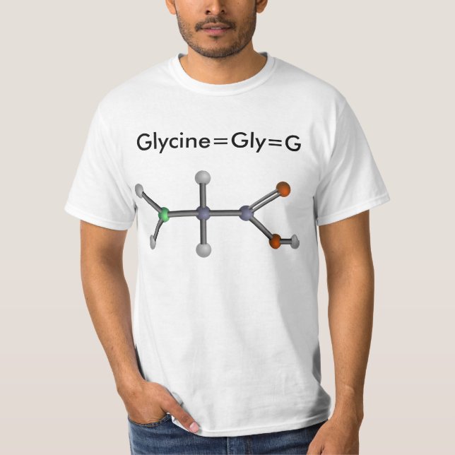 Glycine (amino syra) t shirt (Framsida)