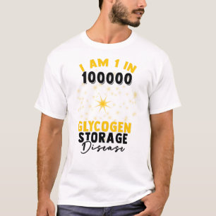 Glycogen Storage Disease (GSD) - Medvetenhet T Shirt