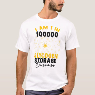 Glycogen Storage Disease (GSD) - Medvetenhet T Shirt