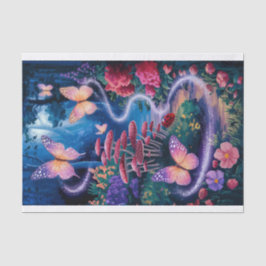 Glyssning Butterflies, Etheral Night Woodland,