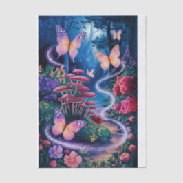 Glyssning Butterflies, Etheral Night Woodland,