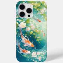Glyssning Harmony Koi i en tranquil Pond