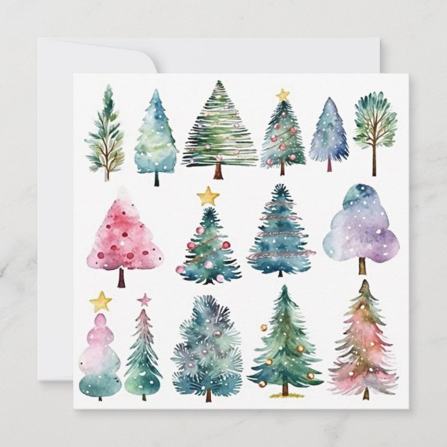 "Glyssningskretsar och Evergreens" Anteckningskort (Framsida)