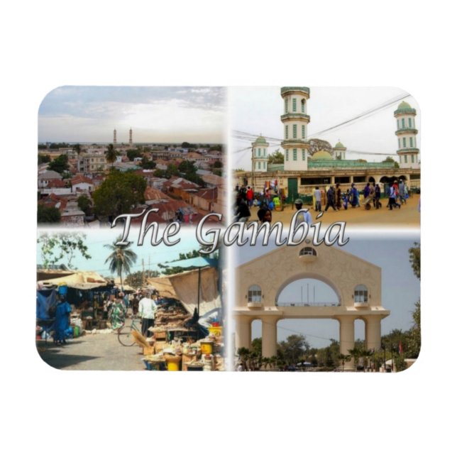 GM Gambia - Magnet (Horisontell)