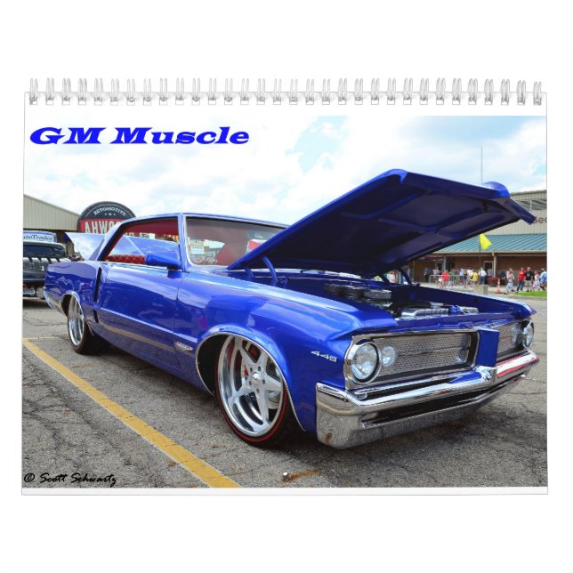 GM Muscle Calendar Kalender (Omslag)