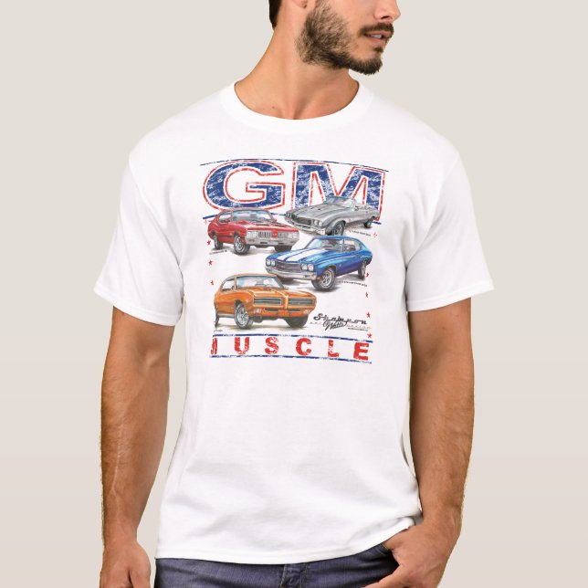 Gm-muskel T-shirt (Framsida)
