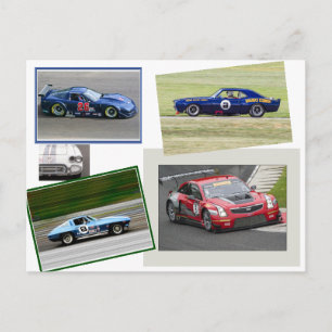 GM Racing Vykort