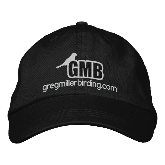 GMB grundläggande broderad logotyp hatt med dubbla Broderad Keps (Framsida)