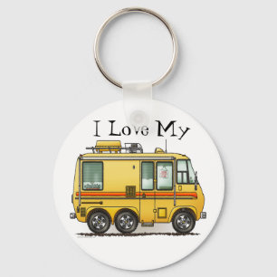 GMC bilar hem- RV Keychain som jag älskar Nyckelring