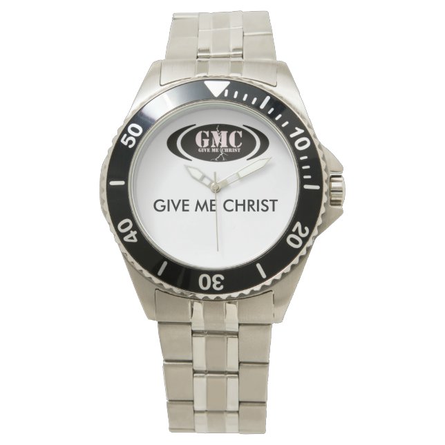 GMC Classic Stainless Steel Watch, rostfritt stål Armbandsur (Framsida)
