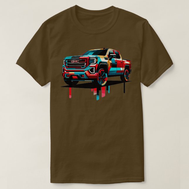 GMC-Sierra 14 T Shirt (Design framsida)