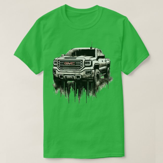 GMC-Sierra 20 T Shirt (Design framsida)