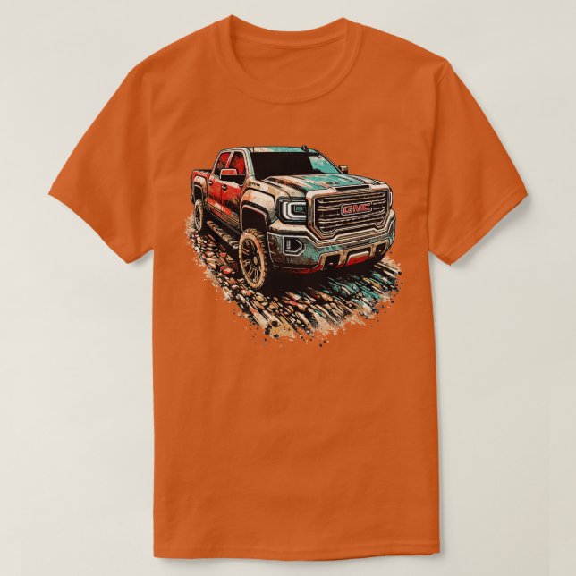 GMC-Sierra 3 T Shirt (Design framsida)