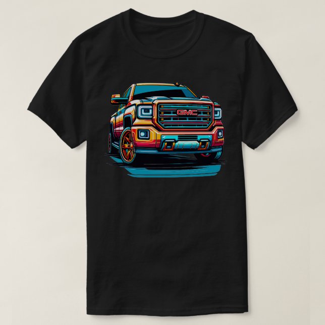 GMC-Sierra 6 T Shirt (Design framsida)