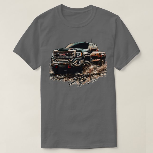 GMC-Sierra 7 T Shirt (Design framsida)