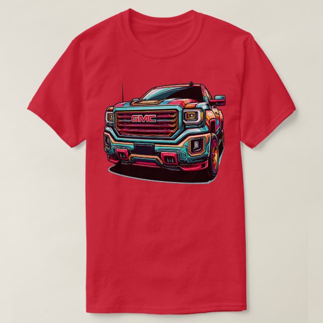 GMC-Sierra 9 T Shirt (Design framsida)